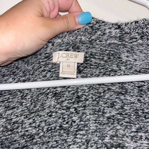 J Crew Factory Marbled Long Cardigan Sweater - Picture 4 of 5